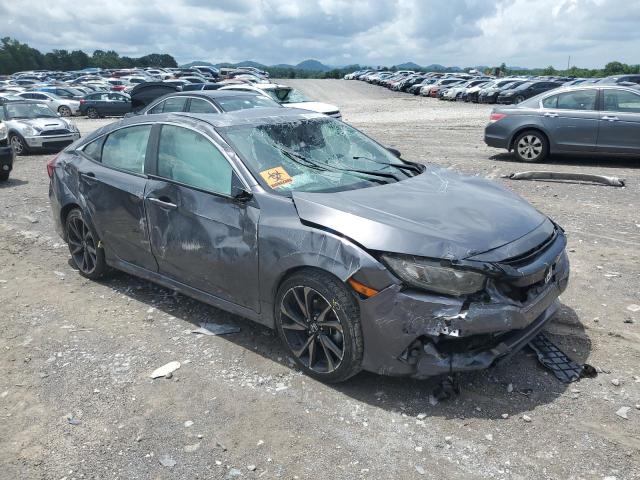 2HGFC2F86KH589548 - 2019 HONDA CIVIC SPORT Gris foto 4