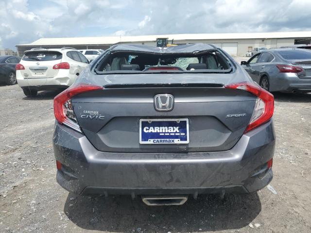 2HGFC2F86KH589548 - 2019 HONDA CIVIC SPORT Gris foto 6