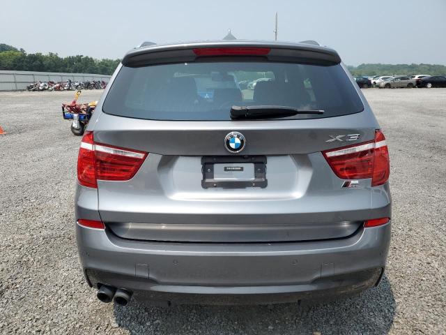 5UXWX7C39H0W39461 - 2017 BMW X3 XDRIVE35I GRAY photo 6