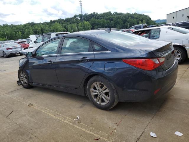 5NPEB4AC4EH898936 - 2014 HYUNDAI SONATA GLS BLUE photo 2