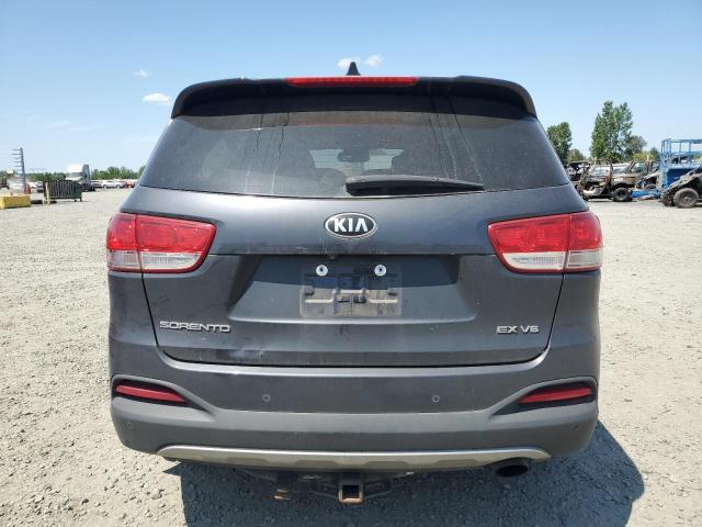 5XYPHDA55JG395801 - 2018 KIA SORENTO EX გრაფიტი ფოტო 6