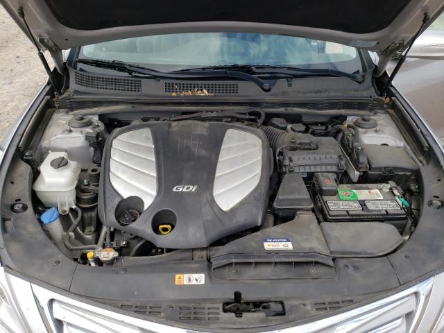 KMHFG4JG9DA231984 - 2013 HYUNDAI AZERA SILVER photo 11