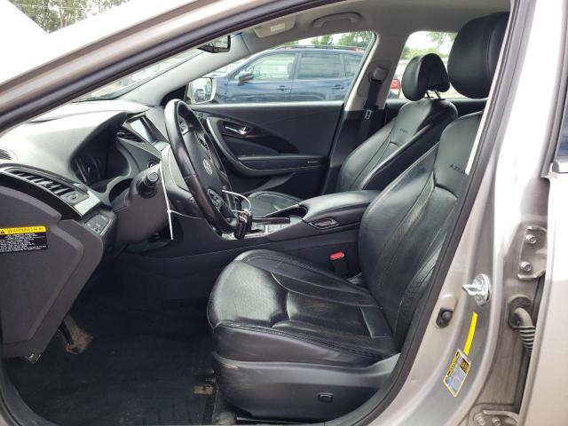 KMHFG4JG9DA231984 - 2013 HYUNDAI AZERA SILVER photo 7