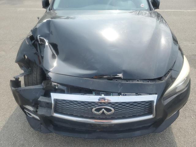 JN1BV7AR6EM702889 - 2014 INFINITI Q50 BASE BLACK photo 11