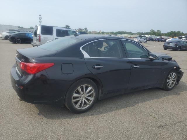 JN1BV7AR6EM702889 - 2014 INFINITI Q50 BASE BLACK photo 3