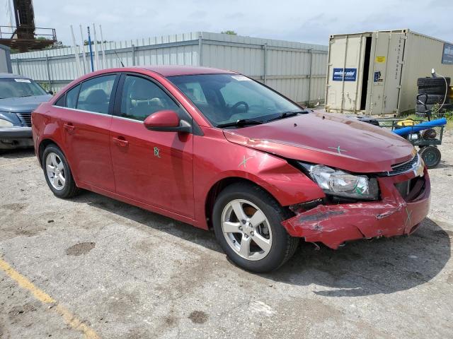 1G1PG5S94B7101192 - 2011 CHEVROLET CRUZE LT RED photo 4