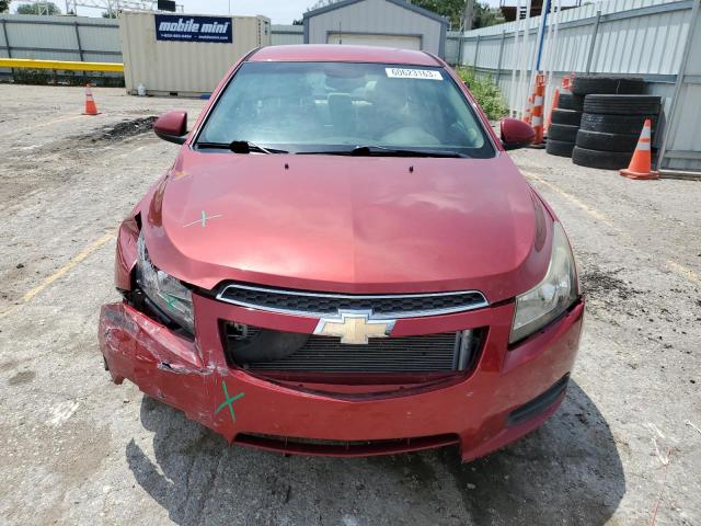 1G1PG5S94B7101192 - 2011 CHEVROLET CRUZE LT RED photo 5