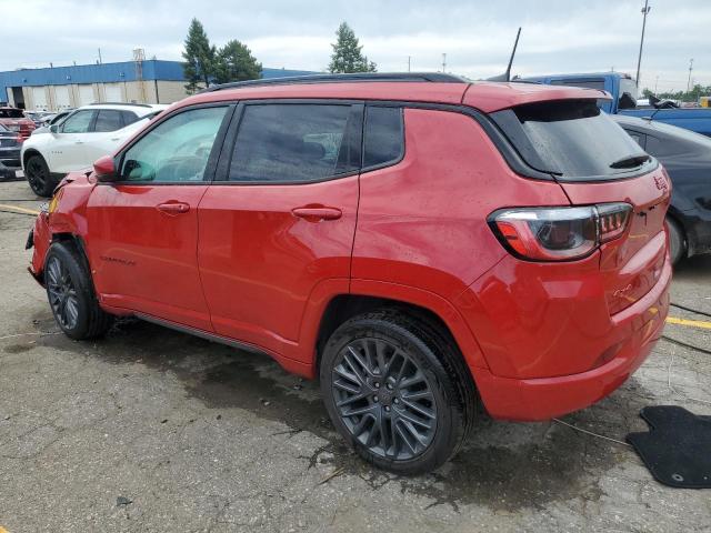 3C4NJDCN7PT552514 - 2023 JEEP COMPASS LIMITED RED photo 2