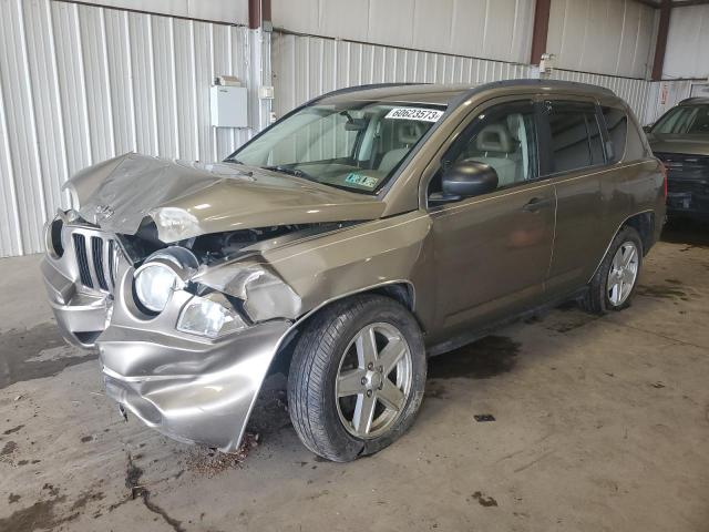 1J8FT47W07D145988 - 2007 JEEP COMPASS GOLD photo 1