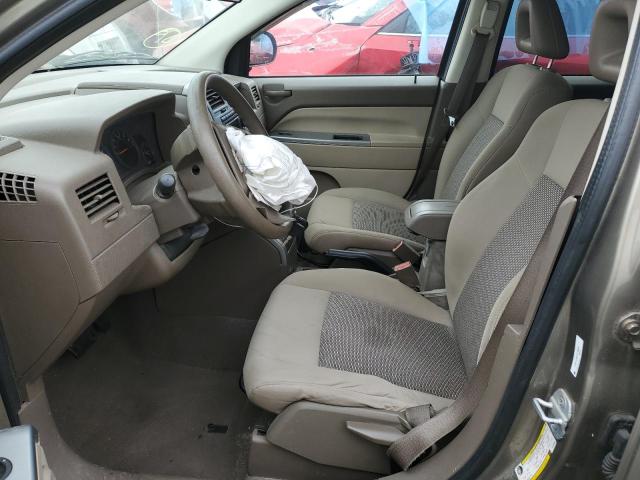 1J8FT47W07D145988 - 2007 JEEP COMPASS GOLD photo 7