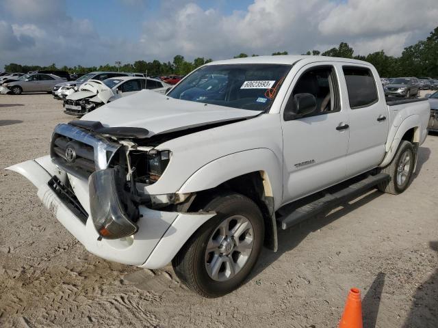 3TMJU62N69M079530 - 2009 TOYOTA TACOMA DOUBLE CAB PRERUNNER WHITE photo 1
