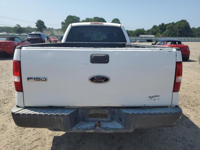 1FTRF12285KC13042 - 2005 FORD F150 WHITE photo 6