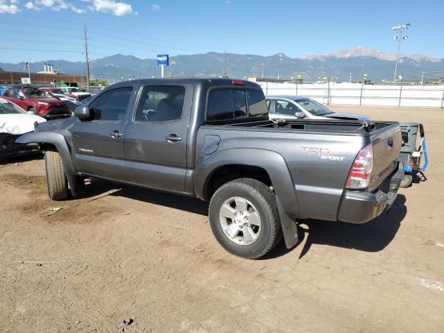 3TMLU4EN1AM056069 - 2010 TOYOTA TACOMA DOUBLE CAB GRAY photo 2