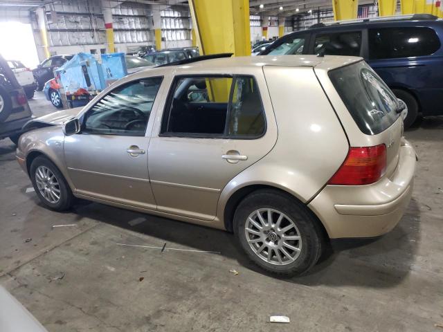 9BWGL61J544002475 - 2004 VOLKSWAGEN GOLF GLS GOLD photo 2