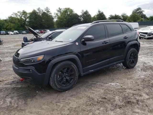 1C4PJMBX5KD103326 - 2019 JEEP CHEROKEE TRAILHAWK BLACK photo 1
