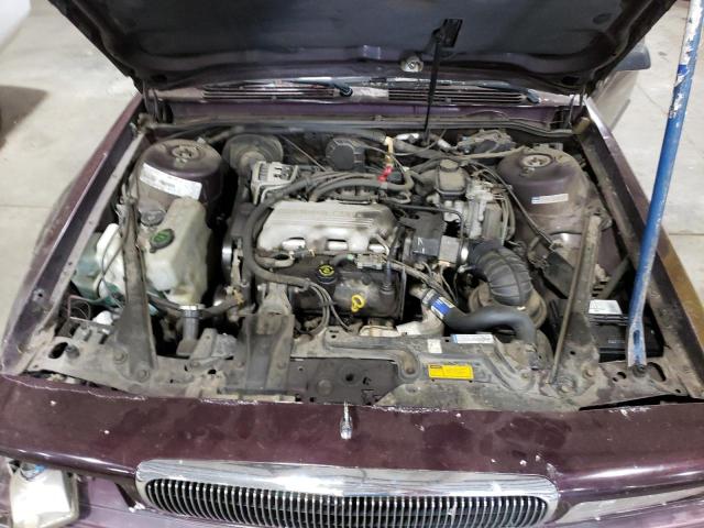 1G4AG55M4S6507522 - 1995 BUICK CENTURY SPECIAL PURPLE photo 11