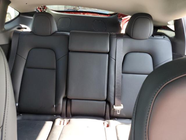 7SAYGDED8SF249199 - 2025 TESLA MODEL Y BURGUNDY photo 10