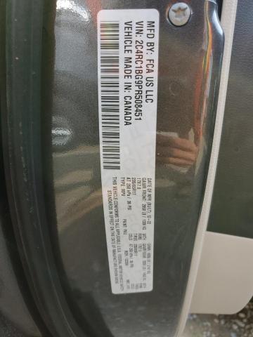 2C4RC1BG9PR508451 - 2023 CHRYSLER PACIFICA TOURING L Մոխրագույն լուսանկար 13