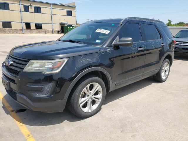 1FM5K8AR9HGB41112 - 2017 FORD EXPLORER POLICE INTERCEPTOR Qara foto 1