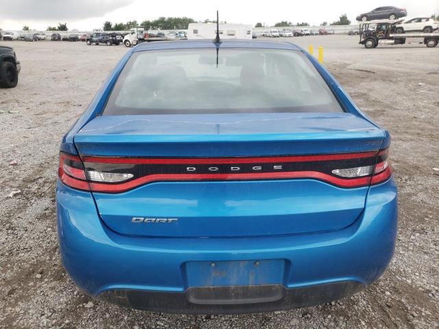 1C3CDFAA8GD533734 - 2016 DODGE DART SE BLUE photo 6