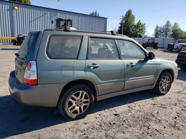 JF1SG67606H728841 - 2006 SUBARU FORESTER 2.5X LL BEAN GREEN photo 3