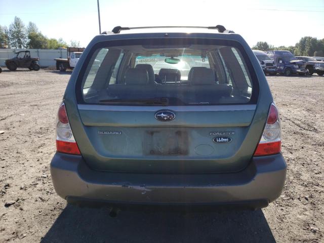 JF1SG67606H728841 - 2006 SUBARU FORESTER 2.5X LL BEAN GREEN photo 6