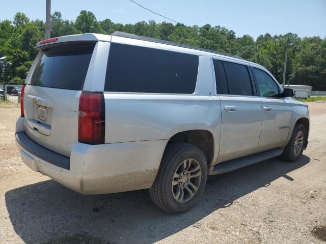 1GNSCHKC7GR364709 - 2016 CHEVROLET SUBURBAN C1500 LT SILVER photo 3