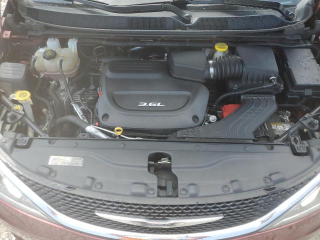 2C4RC1BG2HR598611 - 2017 CHRYSLER PACIFICA TOURING L MAROON photo 12