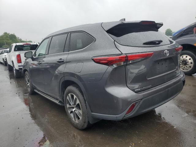 5TDGZRBH7MS558393 - 2021 TOYOTA HIGHLANDER XLE Grafit foto 2
