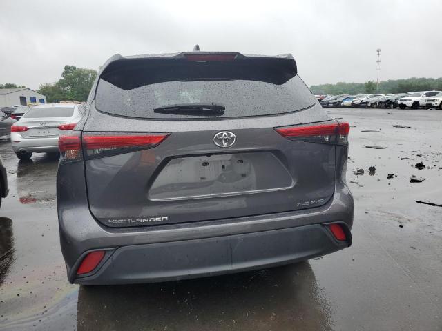 5TDGZRBH7MS558393 - 2021 TOYOTA HIGHLANDER XLE Grafit foto 6
