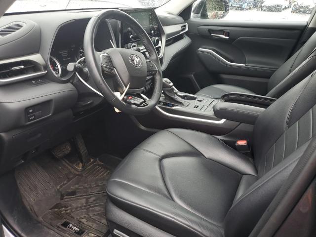 5TDGZRBH7MS558393 - 2021 TOYOTA HIGHLANDER XLE Grafit foto 7