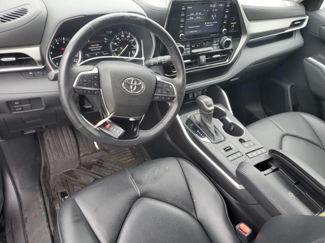 5TDGZRBH7MS558393 - 2021 TOYOTA HIGHLANDER XLE Grafit foto 8