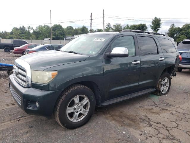 5TDBY68A18S005962 - 2008 TOYOTA SEQUOIA LIMITED GREEN photo 1