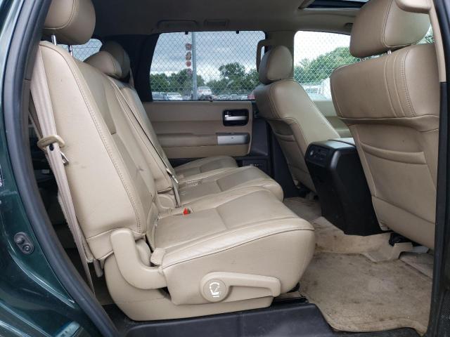5TDBY68A18S005962 - 2008 TOYOTA SEQUOIA LIMITED GREEN photo 10