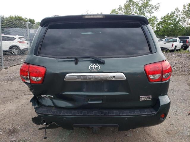 5TDBY68A18S005962 - 2008 TOYOTA SEQUOIA LIMITED GREEN photo 6