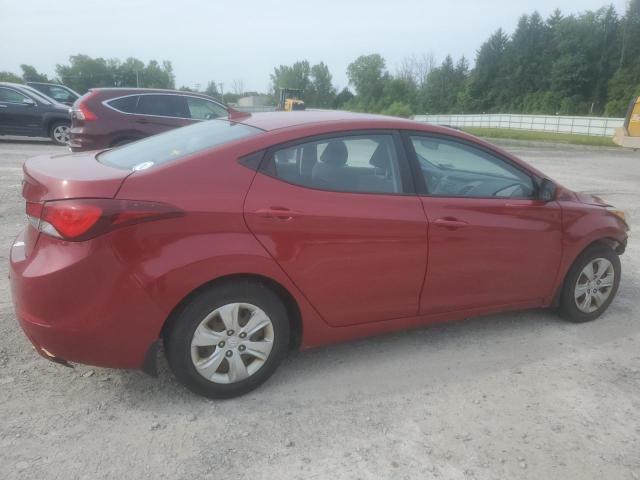 KMHDH4AE4GU652548 - 2016 HYUNDAI ELANTRA SE RED photo 3