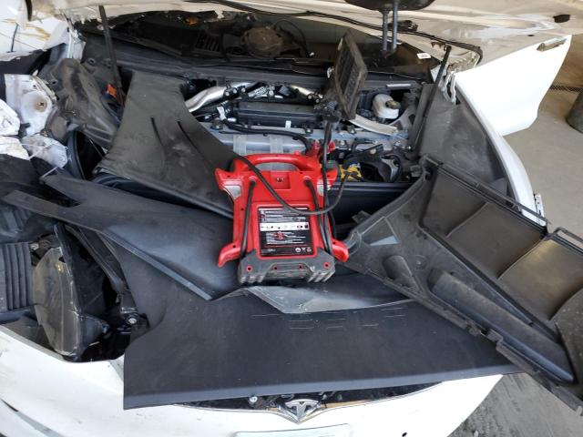 5YJSA1E26MF425803 - 2021 TESLA MODEL S Білий фото 11