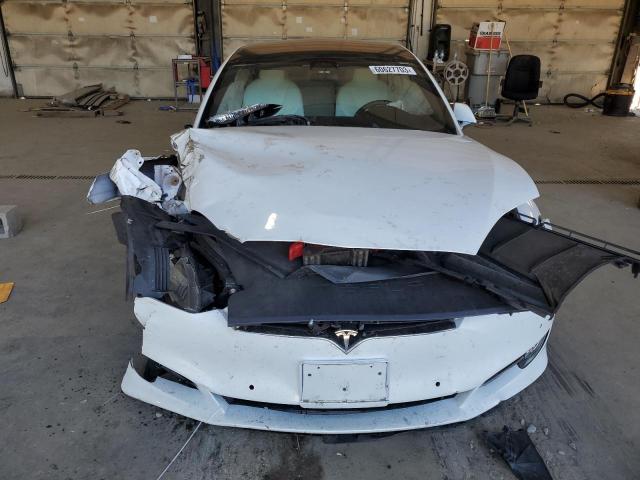 5YJSA1E26MF425803 - 2021 TESLA MODEL S Білий фото 5