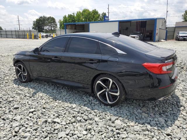 1HGCV1F31KA121575 - 2019 HONDA ACCORD SPORT შავი ფოტო 2