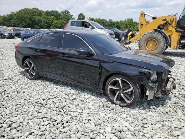 1HGCV1F31KA121575 - 2019 HONDA ACCORD SPORT შავი ფოტო 4