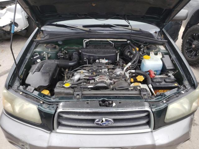 JF1SG65654H758627 - 2004 SUBARU FORESTER 2.5XS მწვანე ფოტო 7
