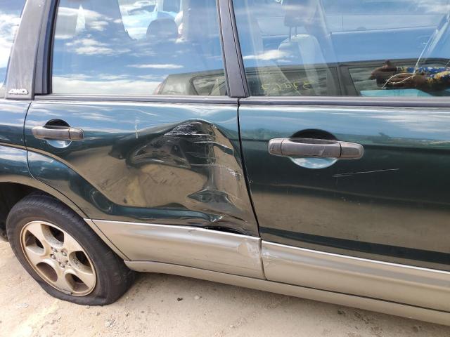 JF1SG65654H758627 - 2004 SUBARU FORESTER 2.5XS მწვანე ფოტო 9