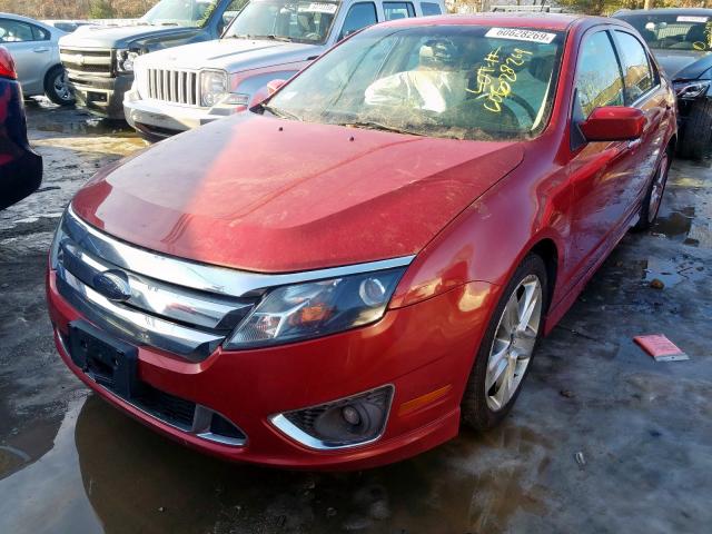 3FAHP0KC5AR220098 - 2010 FORD FUSION SPORT  photo 2