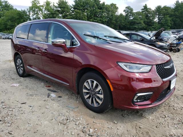 2C4RC1S71NR180181 - 2022 CHRYSLER PACIFICA HYBRID LIMITED RED photo 4