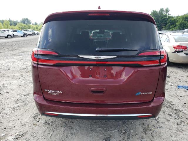 2C4RC1S71NR180181 - 2022 CHRYSLER PACIFICA HYBRID LIMITED RED photo 6