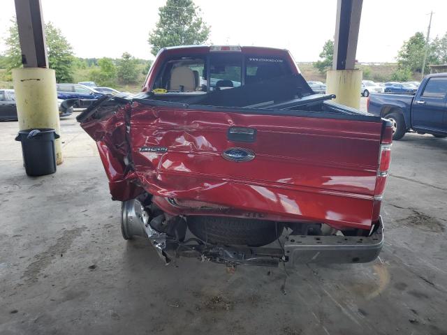 1FTFW1CT7EFC61232 - 2014 FORD F150 SUPERCREW RED photo 6