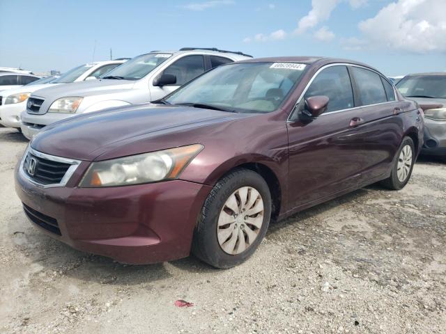 JHMCP26328C055788 - 2008 HONDA ACCORD LX RED photo 1