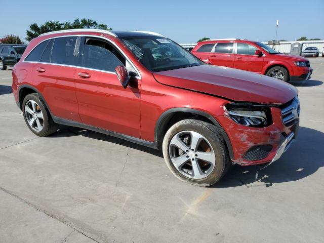 WDC0G4JB8KF532500 - 2019 MERCEDES-BENZ GLC 300 RED photo 4