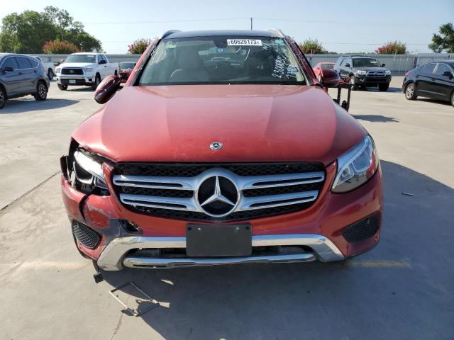 WDC0G4JB8KF532500 - 2019 MERCEDES-BENZ GLC 300 RED photo 5