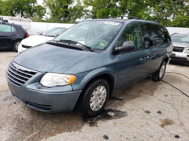 2A4GP44R36R759065 - 2006 CHRYSLER TOWN & COU LX TEAL photo 1